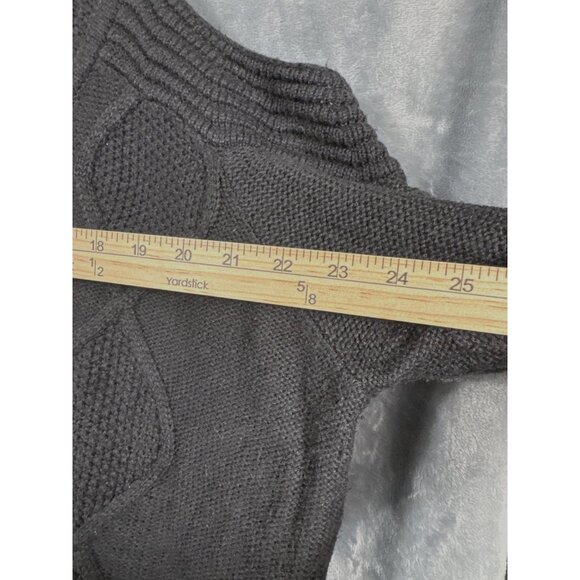 Kate & Mallory Womens Black Cold Shoulder Knit Sweater Size 1X - Picture 9 of 13